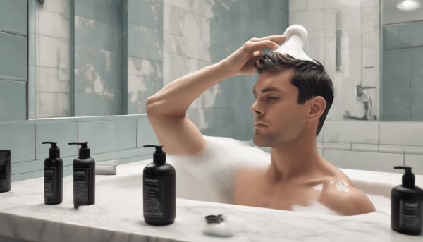 Optimisation de la repousse de cheveux avec le shampoing homme