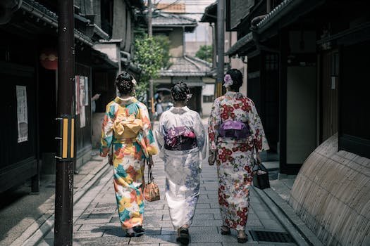 Le kimono japonais : le détail qui va vous intéresser